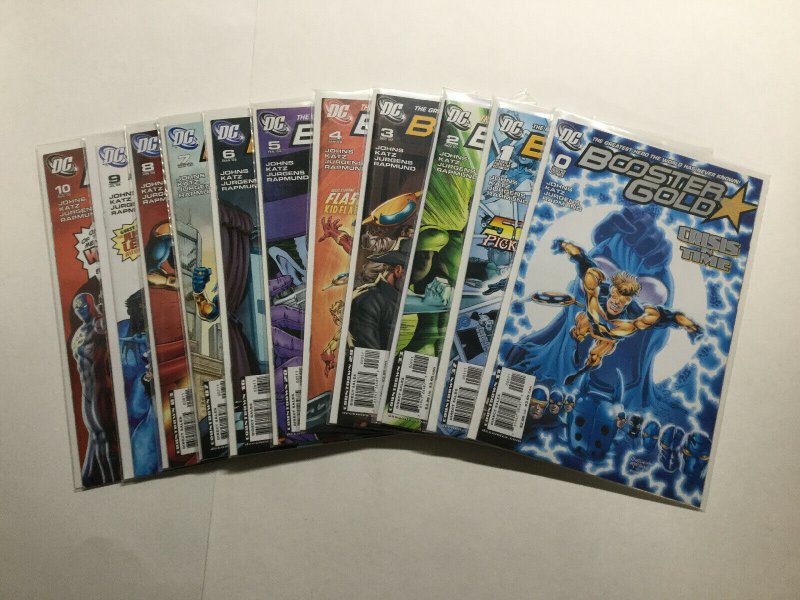 Booster Gold 0-43 Lot Run Set Near Mint Nm Dc Comics