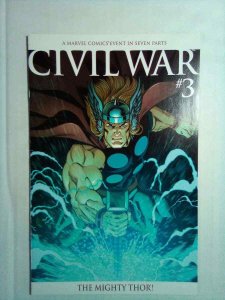 Civil War #3 Mighty Thor Cover VF Marvel Comics C2A