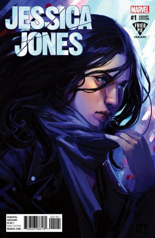 Jessica Jones #1 Fried Pie Cover (2016)