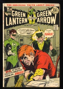 Green Lantern #85 FN- 5.5 Drug Issue!