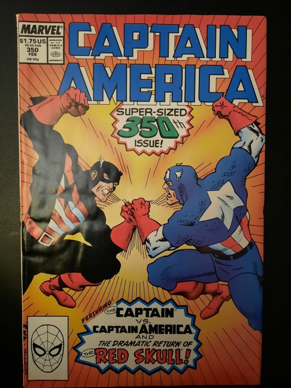 Captain America #350 Direct Edition (1989)VF