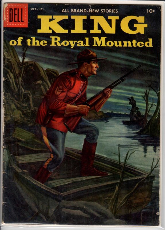 Zane Grey's KING of the Royal Mounted #22 (1956) 2.5 GD+