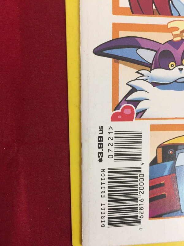 Sonic Universe #72 Hernandez Matchmaker Variant VFNM Archie Comics 2009