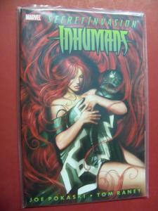 SECRET INVASION INHUMANS SOFT COVER UNREAD MARVEL COMICS