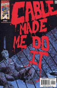 Cable #92 VF ; Marvel | Robert Weinberg