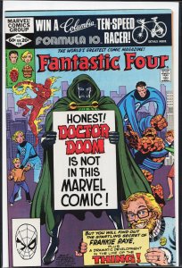 Fantastic Four #238 Direct Edition (1981) Fantastic Four
