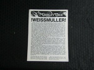 1971 THE GRIDLEY WAVE #32 G/VG 3.0 6pgs w/ Johnny Weissmuller Tarzan Pinup