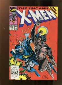 UNCANNY XMEN #258 (9.0) BROKEN CHAINS! 1990 