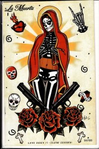 La Muerta Last Rites (2016 Coffin) #1 Flash Edition Cover