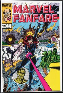 Marvel Fanfare #11 (1983) Black Widow [Key Issue]