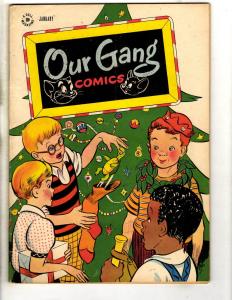 Our Gang Comics # 30 FN/VF 1947 Dell Golden Age Comic Book Christmas Cover JL3