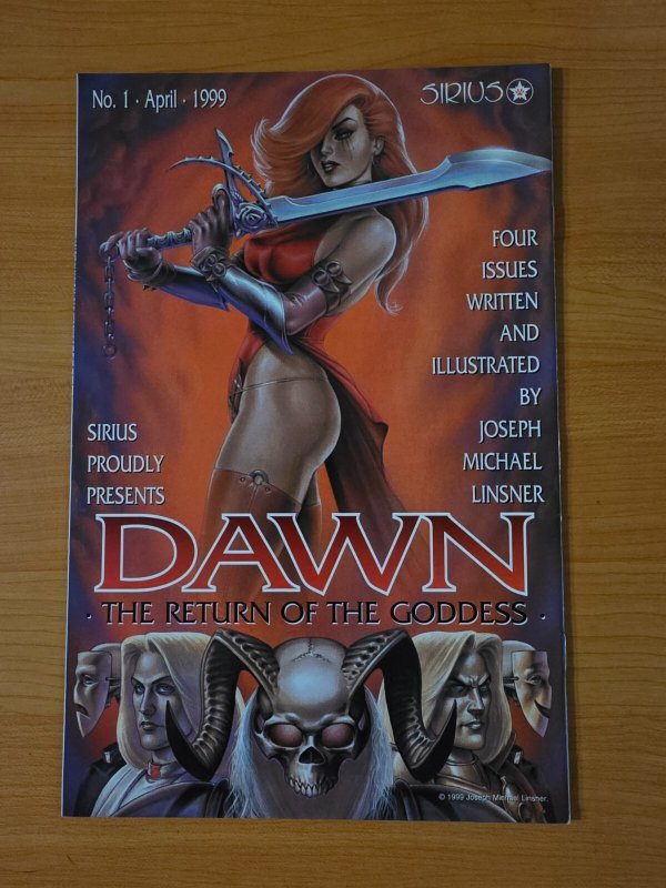 Dawn Genesis Edition #1 Platinum Foil Variant ~ NEAR MINT NM ~ 1999 Sirius