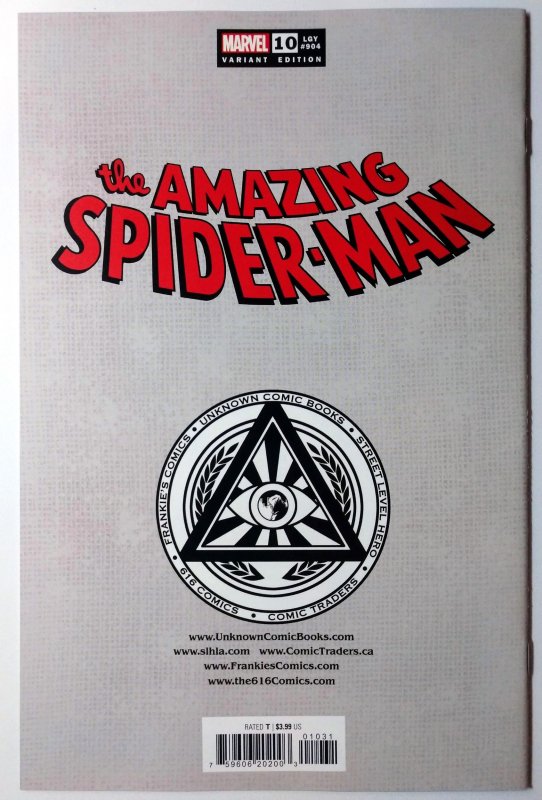 Amazing Spider-Man #10 (2022) Jay Anacleto complete set