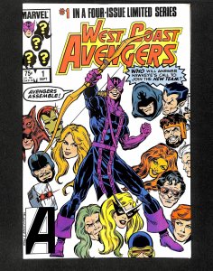 West Coast Avengers #1