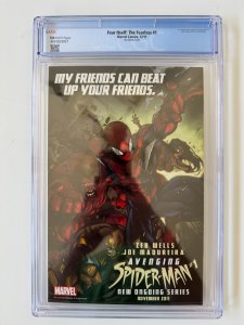 Fear Itself: Fearless #1 2nd Print CGC 9.8 Marvel Comic Book (2011)