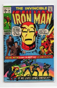 Iron Man #34 (1971) Iron Man