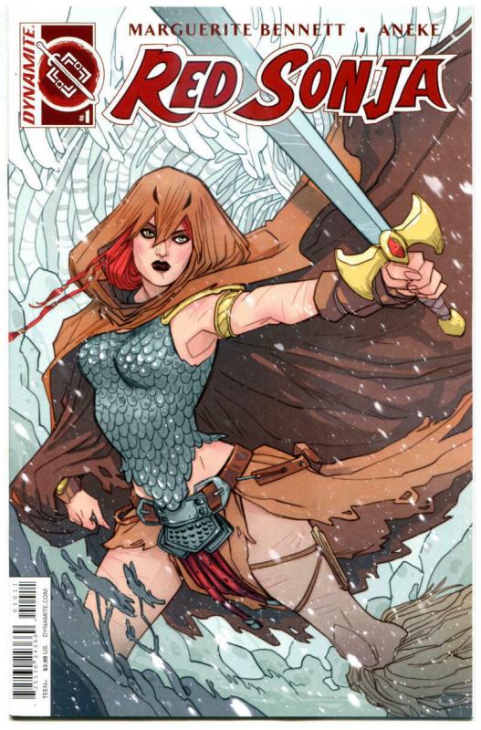 RED SONJA #1, VF+, She-Devil, Vol 3, Sauvage, 2016, more RS in store