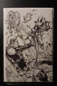 Civil War II #0 (2016) Jung Sketch Cover