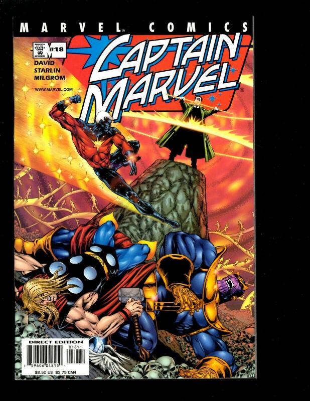 12 Captain Marvel Comics # 7 10 11 12 13 14 15 16 17 18 19 20 GK9