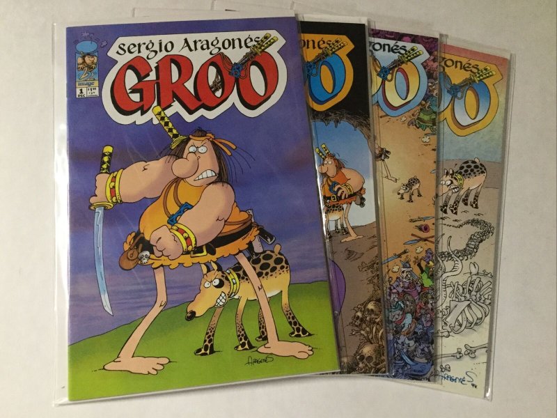 Groo 1-4 1 2 3 4 Lot Set Run Nm Near Mint Image Comics