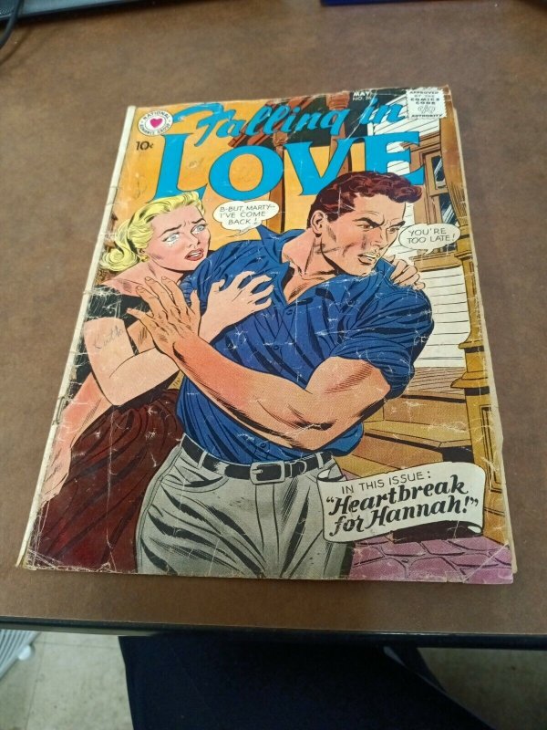 FALLING IN LOVE ISSUE # 26 (MAY 1959) DC national COMICS silver age romance