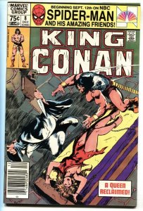 King Conan #8-1981 comic book-1st appearance of Crom