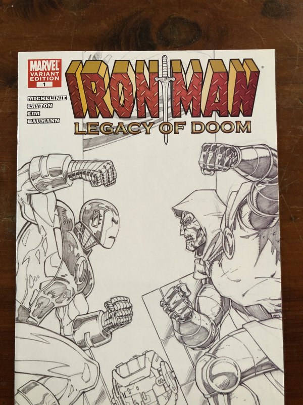 Iron Man Legacy Of Doom #1