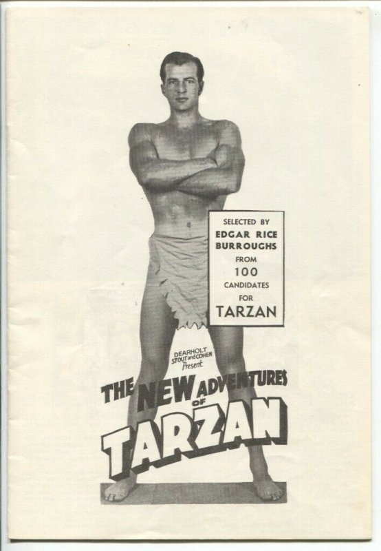 New Adventures of Tarzan and Master of Adventure 1970's-2 pamphlets-Life of E...