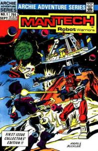Mantech Robot Warriors #1 VF/NM; Archie | save on shipping - details inside