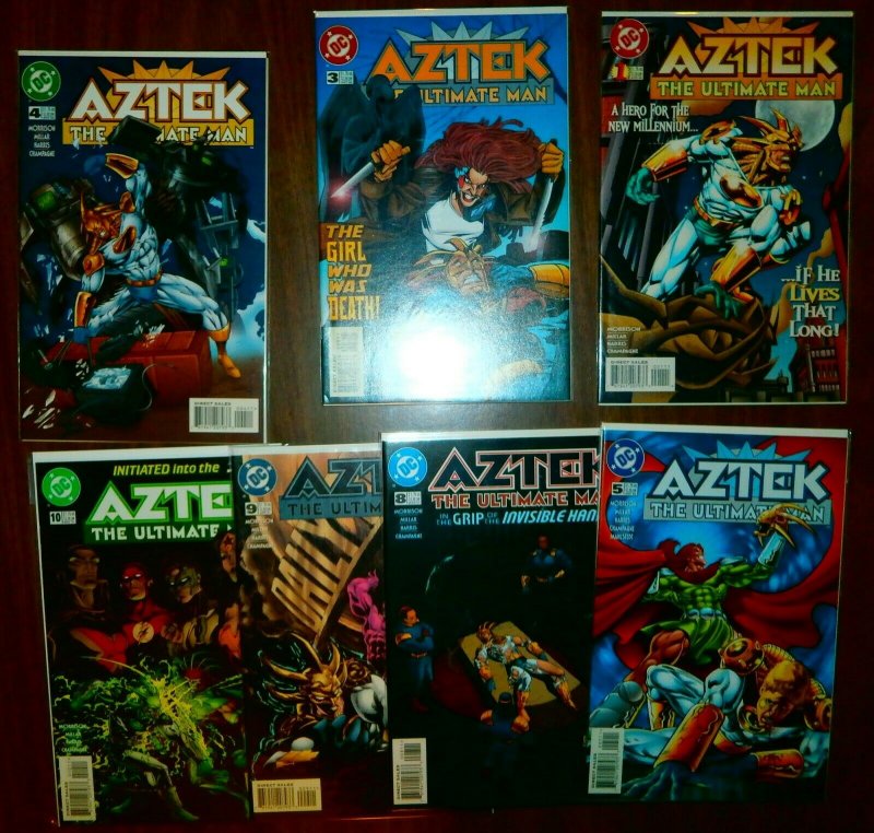 JLA #1-23 complete Justice League of America Aztek NFR Morrison comics lot of 62