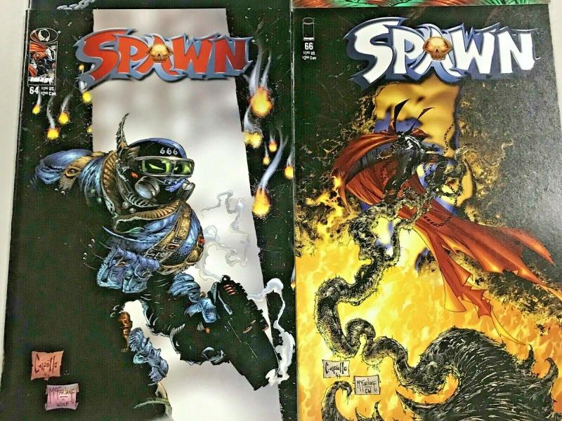 SPAWN#56-66 VF/NM LOT 1996 (4 BOOKS) TODD MCFARLANE IMAGE COMICS