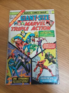 Giant-Size Marvel Triple Action #1  (1975)