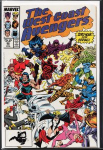 West Coast Avengers #28 (1988) West Coast Avengers / Avengers West Coast