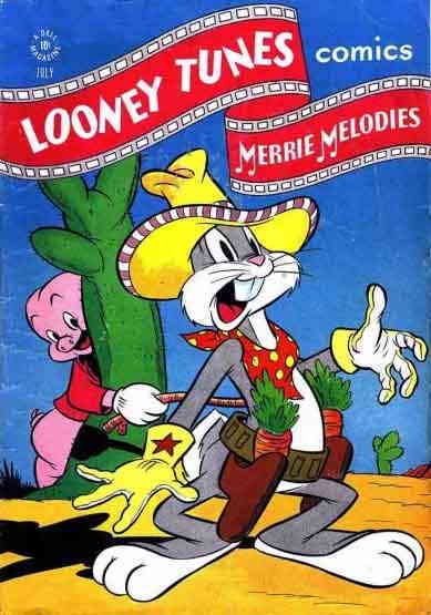 Looney Tunes and Merrie Melodies Comics #57 GD ; Dell | low grade comic July 194