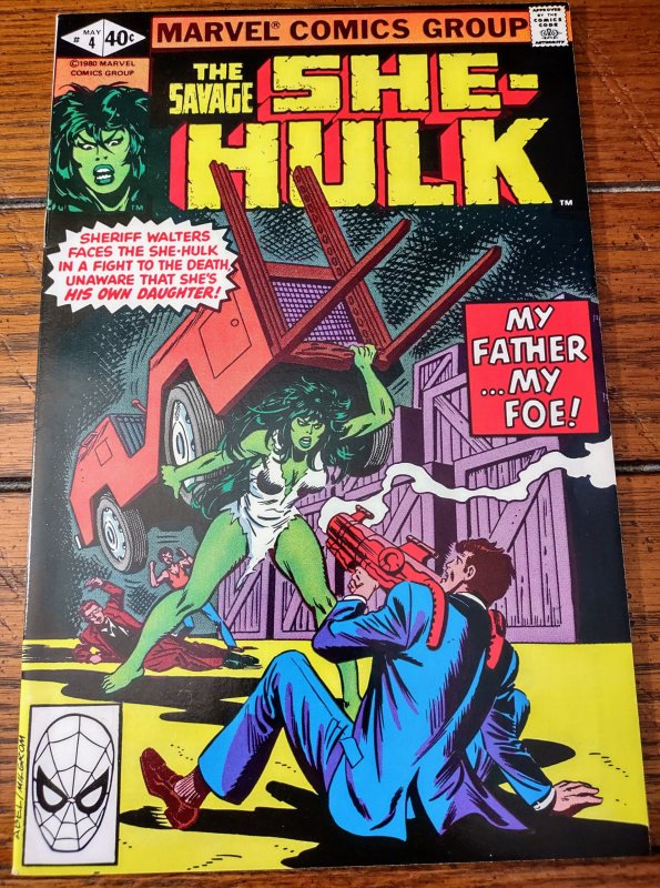 The Savage She-Hulk #4 Direct Edition (1980) VF+ 8.5