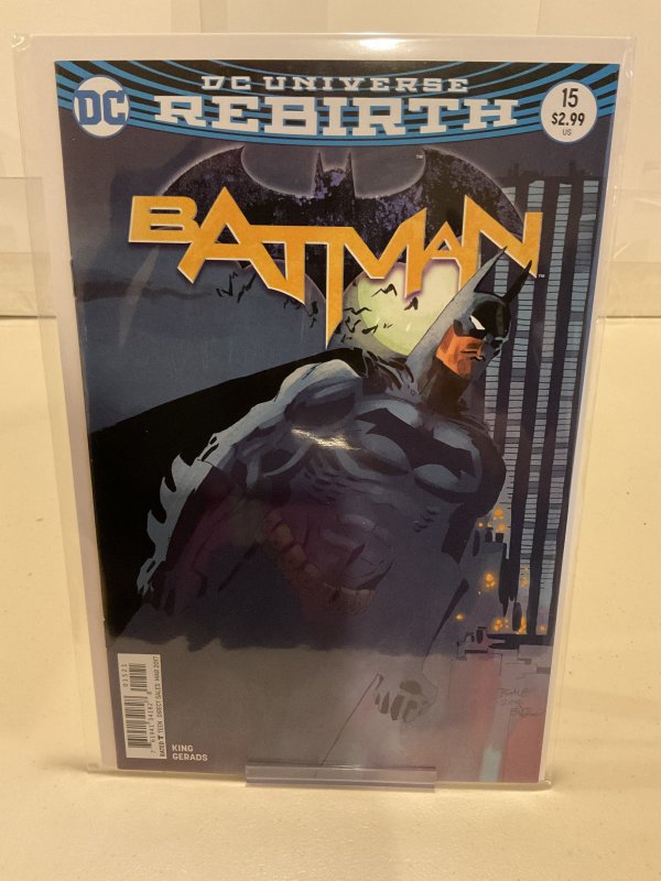 Batman #15  Tim Sale Variant!  2017  9.0 (our highest grade)