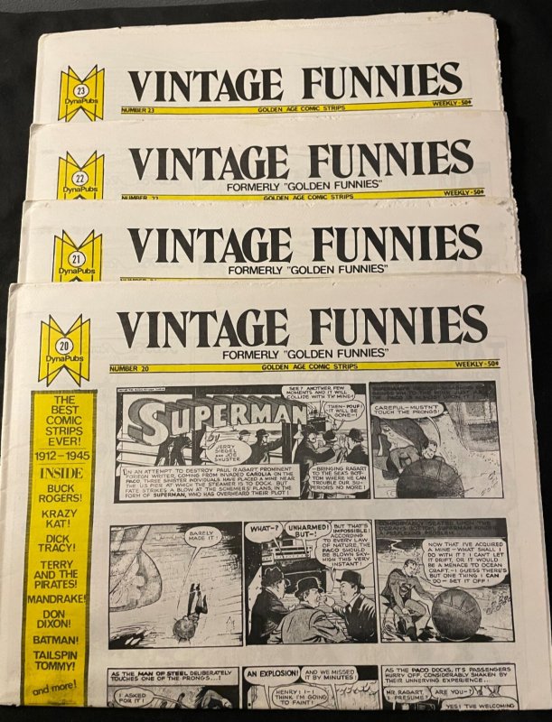 GOLDEN FUNNIES/VINTAGE FUNNIES #15-23