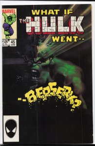 What If? #45 (1984) Hulk