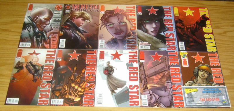 the Red Star #½ & 1-9 VF/NM complete series + 7.5 + annual + (2) variants - set 