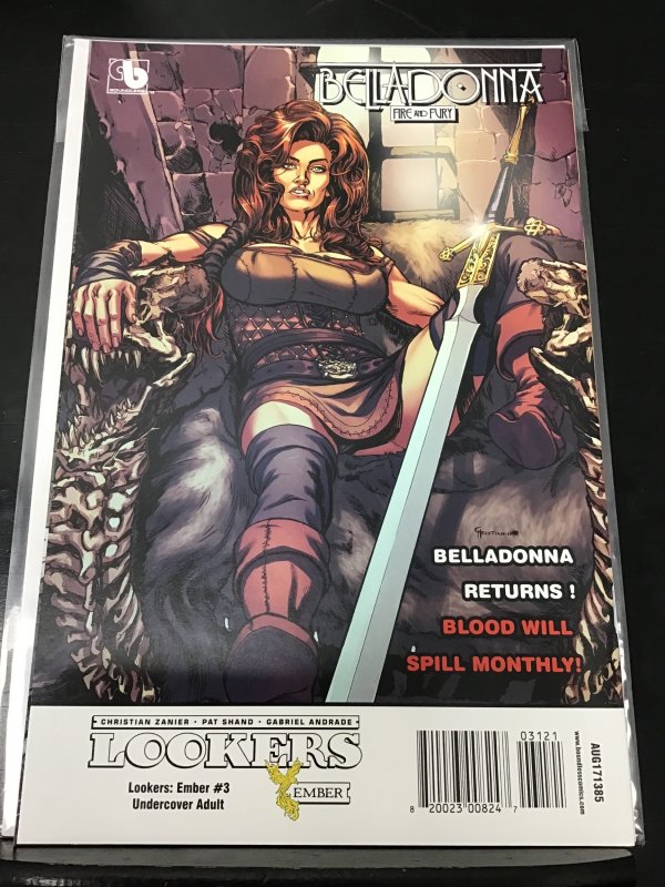 Lookers: Ember #3 (9.2) Undercover Adult Cover!! 2017