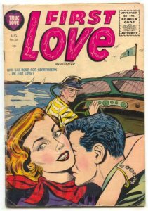 First Love Illustrated #55 1955-Harvey comics- Circus story FN