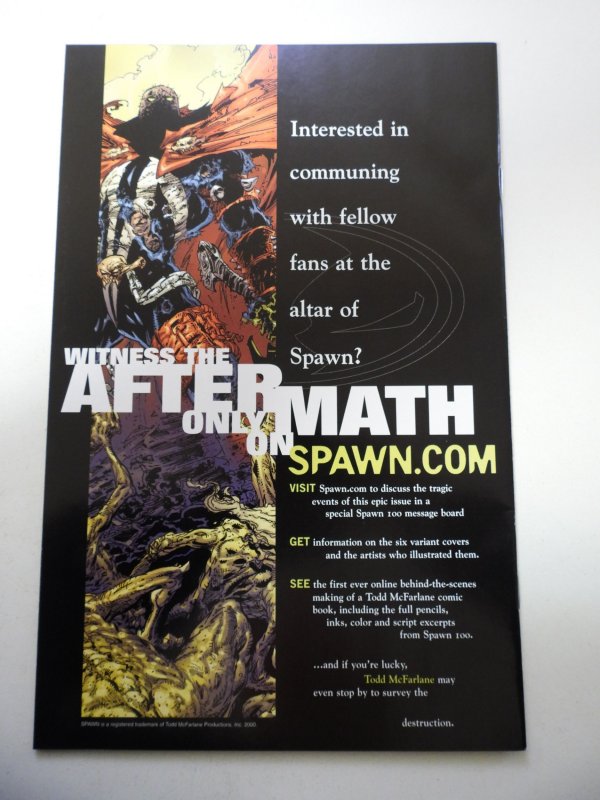 Spawn #100 Wood Cover (2000) FN/VF Condition