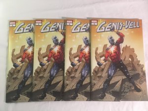 GENIS-VELL #1 Four Copies, VFNM Condition