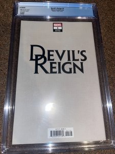 Devil's Reign 1, Peach Momoko 1:200 Virgin Variant, CGC Graded 9.8