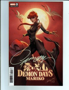 X-men Demon Days: Mariko. SIgned by J. Scott Campbell! COA NM++
