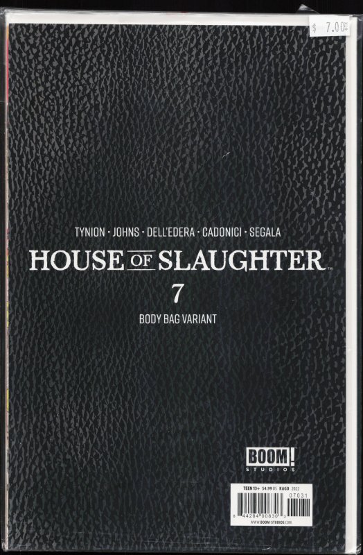 House of Slaughter #9 Cover D (2022) House of Slaughter