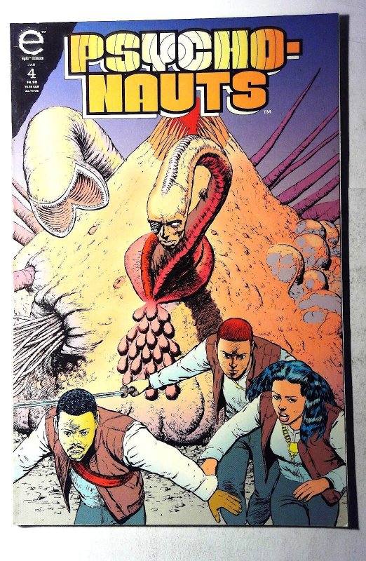 Psychonauts #4 (1994) Epic Comics 1st Print Comic Book