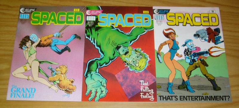 Spaced #1-13 VF/NM complete series - tom stazer - early work by sam kieth set