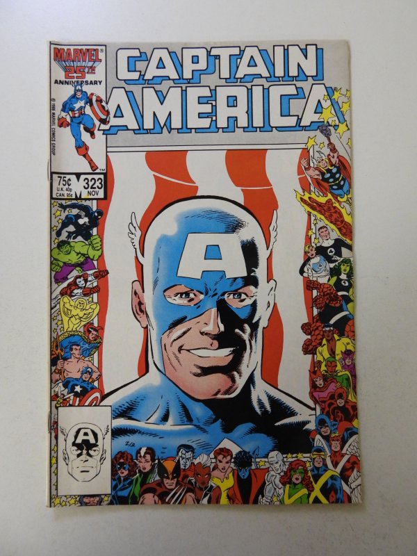 Captain America #323 (1986) VF condition