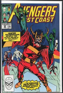 Avengers West Coast #52 (1989) West Coast Avengers / Avengers West Coast